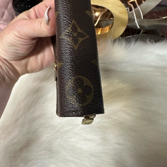 AUTHENTIC LOUIS VUITTON MONOGRAM COMPACT ZIP BIFOLD WALLET - Picture 10 of 14